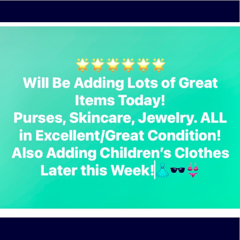 Adding New Items Today!